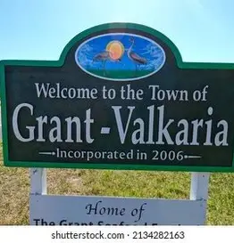 Welcome to the Town of Grant-Valkaria sign