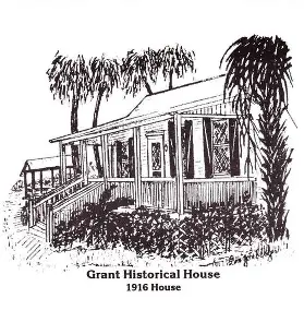 Illustration of the 1916 Grant Historical House